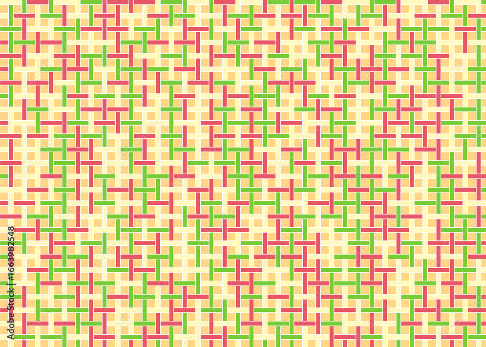 Fototapeta premium 幾何学的なタイル模様 背景