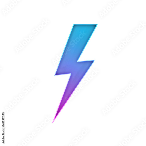 Neon Lightning Bolt: Vibrant Blue Purple Energy Symbol Free Download Neon Lightning Bolt: Vibrant Blue Purple Energy Symbol - GFXLoad