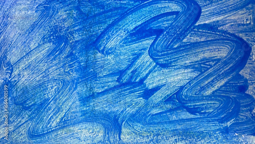 Background with brushstrokes, background painted with transparent blue paint, blue analog background, blue banner, background with brushstrokes, banner