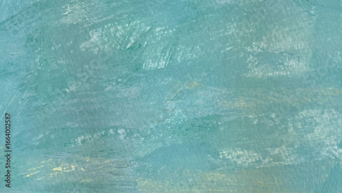Analog material with blue brushstrokes texture, light blue background material, hand painted background in watercolor, banner