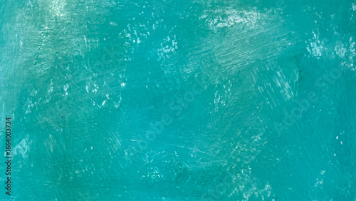 Analog material with blue brushstrokes texture, light blue background material, hand painted background in watercolor, banner