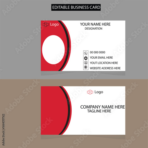 Simple Modern Professional Business Card Design
