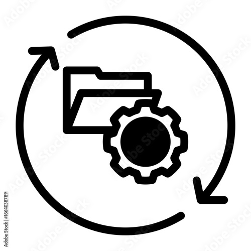 Storage Archive Database (Mixed Icon Style)