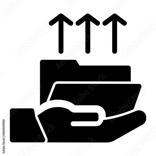 Analytics Information Metrics (Solid Icon Style)