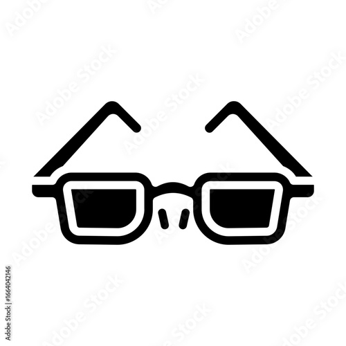 Eye glass icon