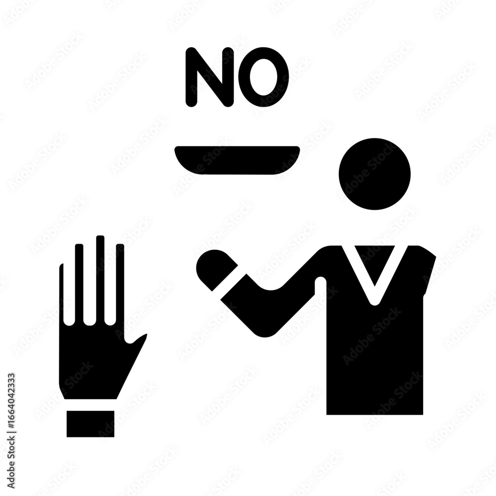 Obraz premium Wrong answer icon
