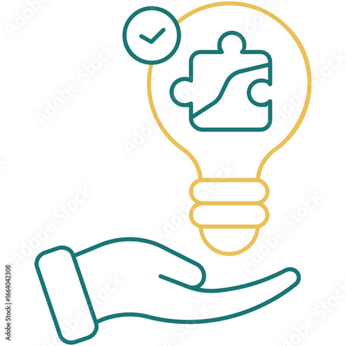 Dual Tone Solution Finder Icon