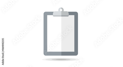 Clipboard for surveys and documentation with clean design for organization purposes