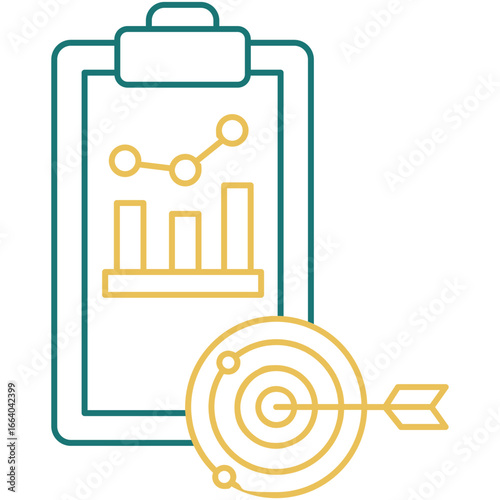 Dual Tone Result Focus Icon