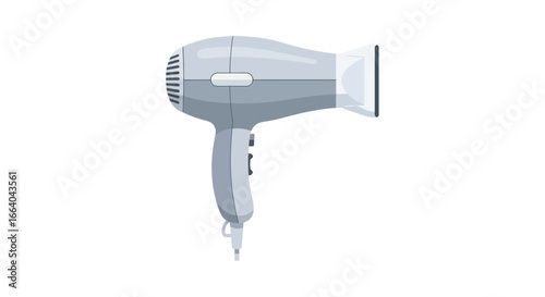 Sleek and stylish hair dryer design, offering a modern and elegant touch for personal care product