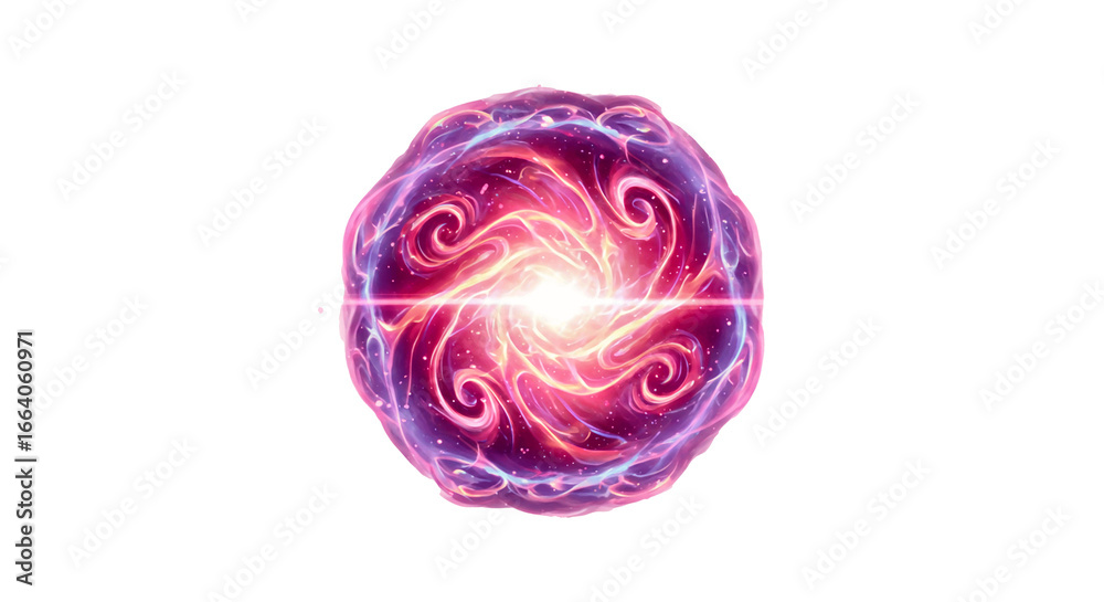 Fototapeta premium Glowing Enchanted Orb of Magic Energy