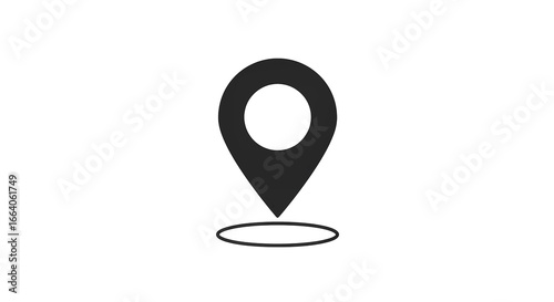 Ícone de Pino de Localização para Navegação e Mapas