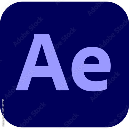 Adobe After Effects Icon A Modern Visual Representation
