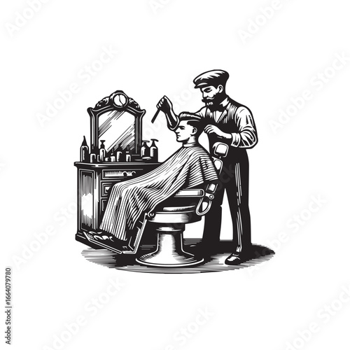 young man with a gun