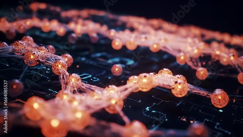 Interconnected Network: Abstract Data Flow Visualization