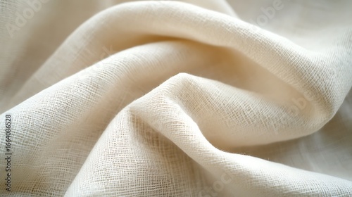 A flat cotton fabric texture with a soft weave pattern, even fibers