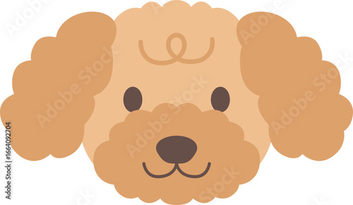 Cute Puppy Dog Adorable Smiling Illustration
