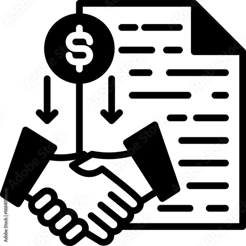 Trade Agreement mixed icon