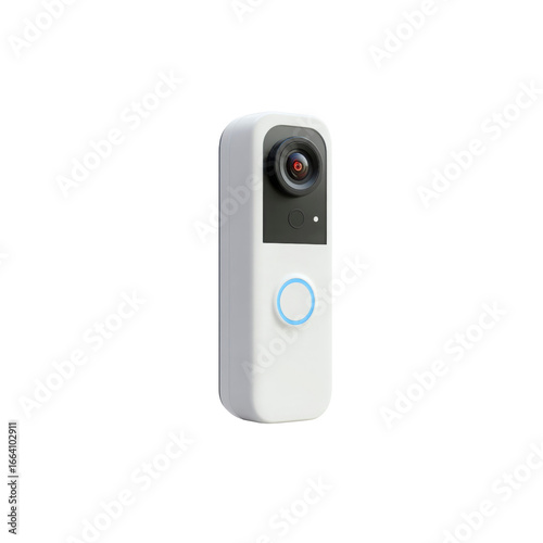 Modern Smart Video Doorbell with HD Camera and Wireless Connectivity