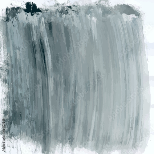 waterfall in the mountains