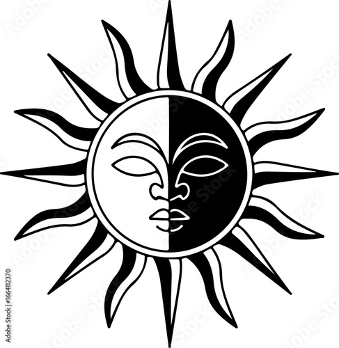 Dark Gothic Illustration Bundle | Mystical & Occult skull woman, plague doctor, mermaid  vector bundle