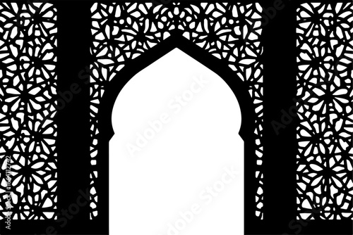 the gate of a mosque in Cordoba, architecture, door, arch, building, window, mosque, palace, Arabic, decoration, art, Alhambra, morocco, Moorish, Spain, ancient, entrance, mosaic, church, old, pattern