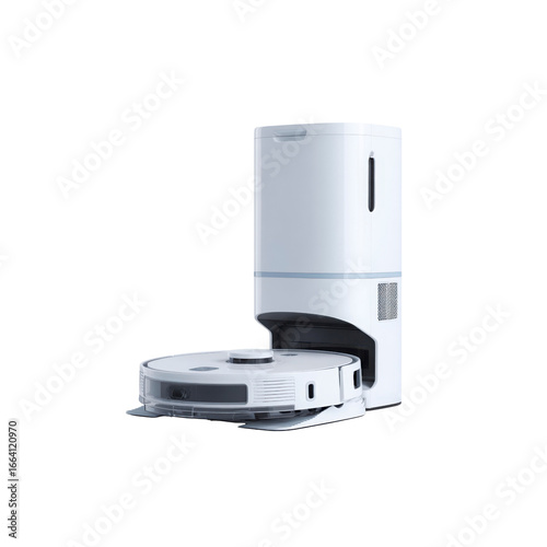 Robotic Vacuum Cleaner with Self-Emptying Docking Station
