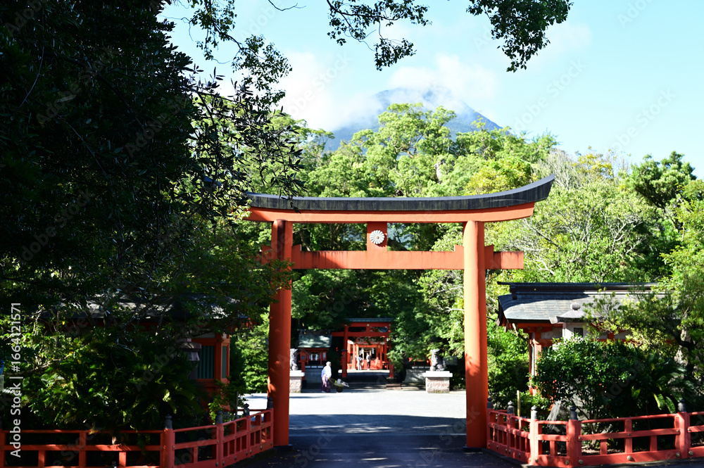 Obraz premium 枚聞神社