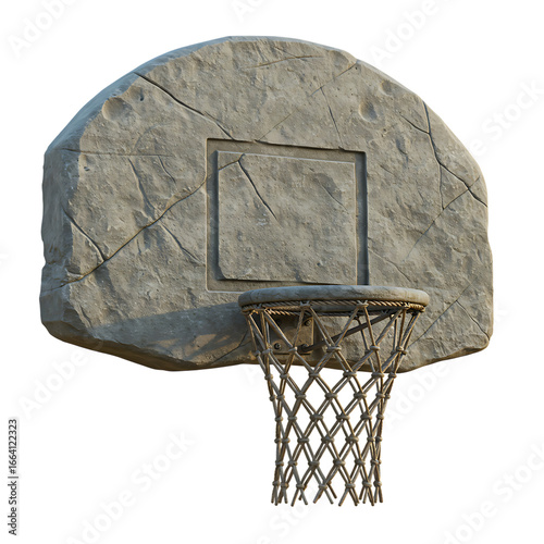 basketball hoop and net
