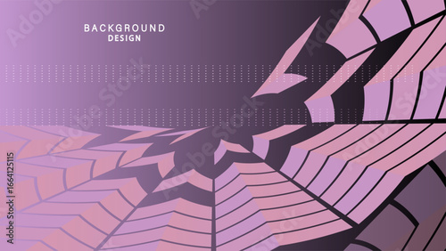 Purple tones polygons background