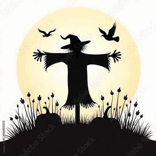 Halloween background with pumpkin and bats, halloween, pumpkin, moon, bat, night, autumn, vector, horror, holiday, spooky, illustration, dark, cat, scary, silhouette, celebration, tree, orange, cartoo