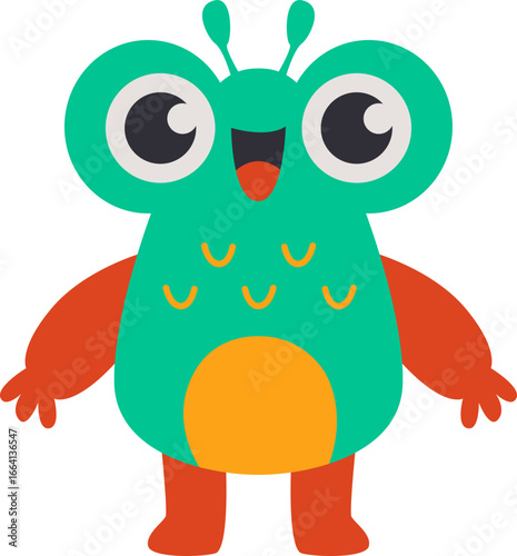 Cute Monster Illustration