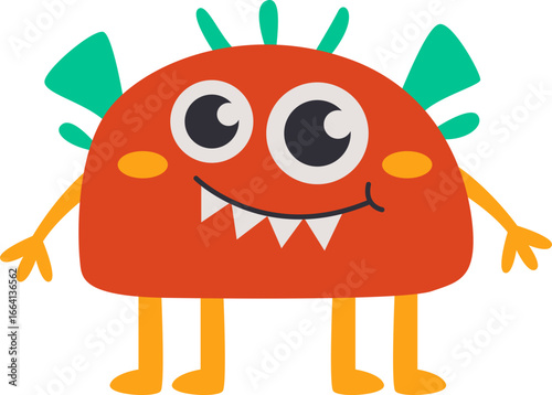 Cute Monster Illustration