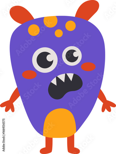 Cute Monster Illustration