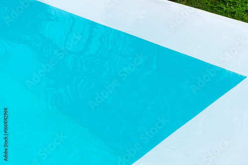 Picture of a swimming pool by the sea