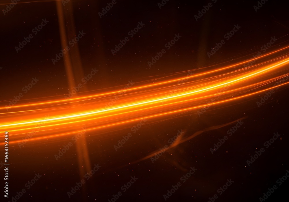 Obraz premium Ignite your designs with vibrant golden light streaks abstract background for a modern and dynamic feel perfect for tech or creative projects