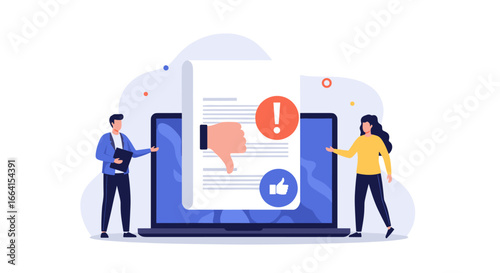 Analyzing customer feedback and understanding public opinion requires careful assessment of reviews and opinions presented digitally on a computer screen