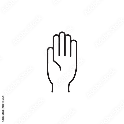 Stop icon Isolated flat vector in outline vector illustration for web and app..eps
