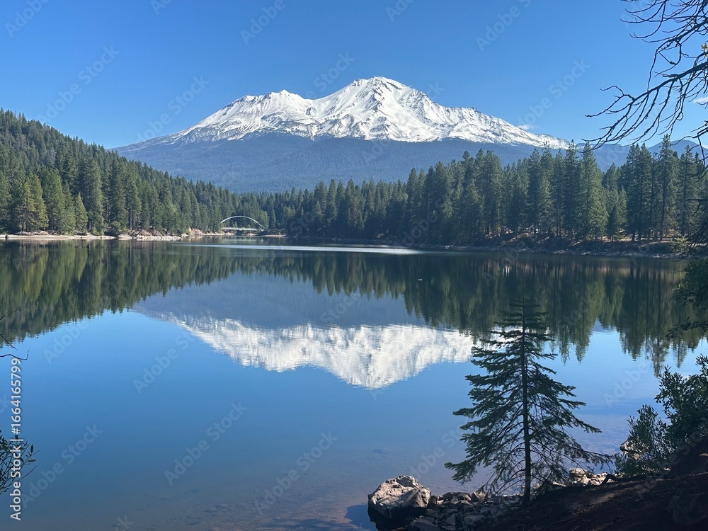 Naklejka premium lake tahoe california