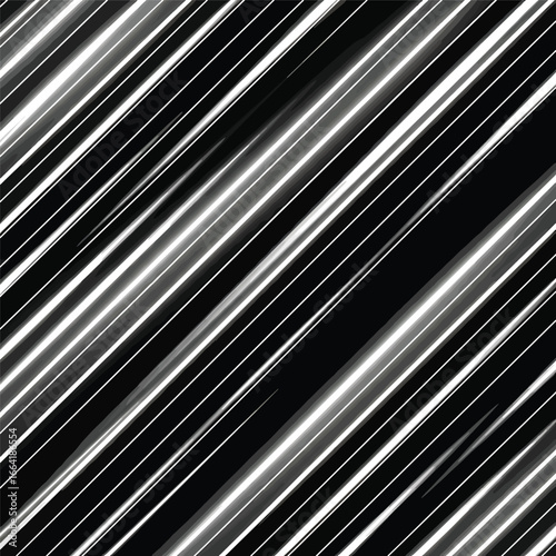 Seamless Pattern, Abstract diagonal lines pattern with monochrome gradient effect for modern backgrounds Stock royalty free.