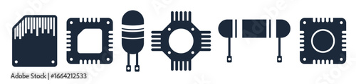 Electronics Chip Icon