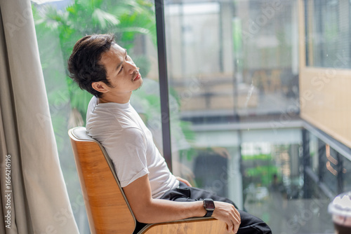 Mid adult man reclining indoors with hands behind head, smiling in relaxation, contemplating success, freedom, ideas, and modern lifestyle.
Free Download Mid adult man reclining indoors with hands behind head, smiling in relaxation, contemplating success, freedom, ideas, and modern lifestyle.
- GFXLoad