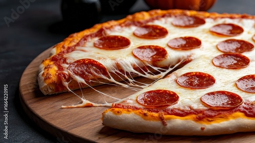 Creepy Crawly Spider Web Pizza Spooky Halloween Foo. Frightening arachnid net flatbread eerie all hallows eve victual treat snack dish meal supper creepy crawly spooky