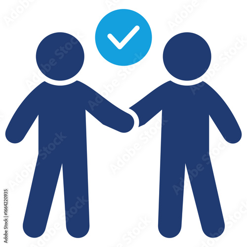 Relience Flat Blue Icon