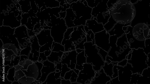 Spiral sound wave rhythm line dynamic abstract vector background