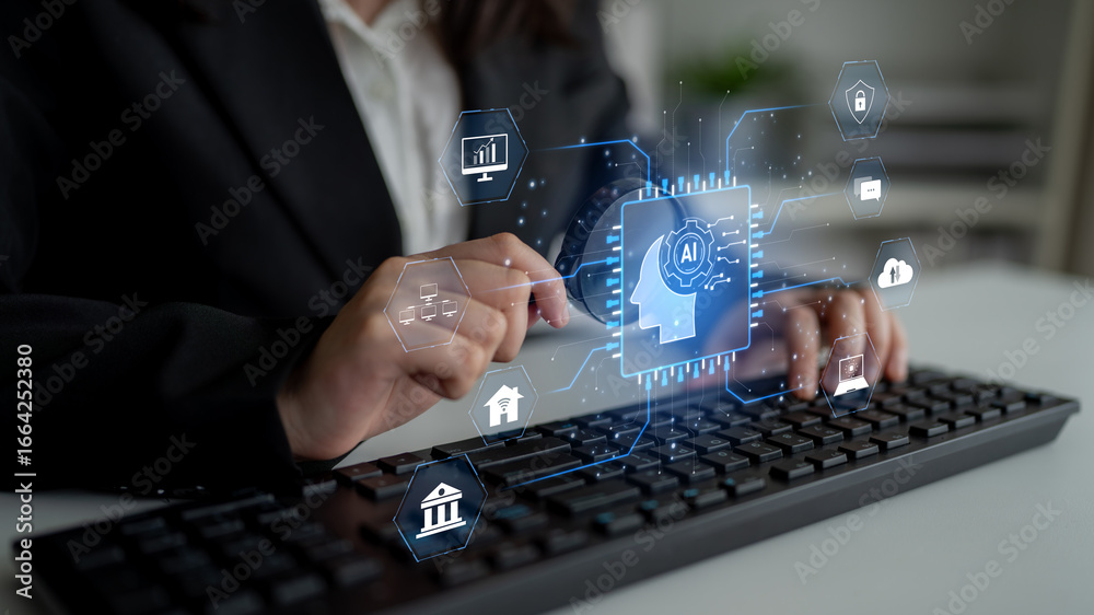 custom made wallpaper toronto digitalAI system integration connects AI, system, and integration across digital networks to enhance services, performance, and intelligent automation Latch