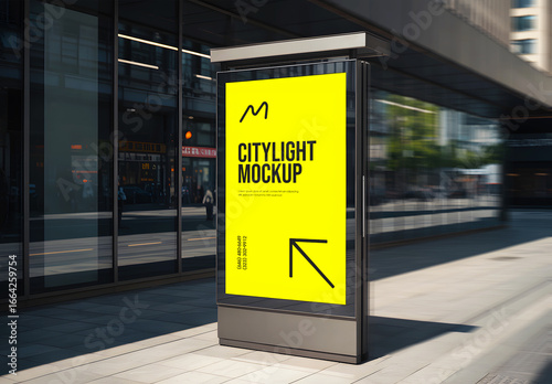 Citylight Poster Advertising Billboard Mockup