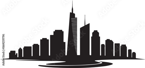 urban_city_skyline_silhouette_black_white