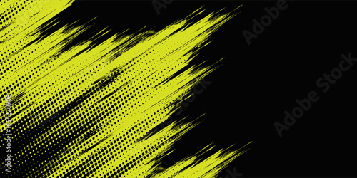 Car wrap decal design graphic abstract racing Vector Image, Stylish sports background with geometric sharp shapes. eps 10