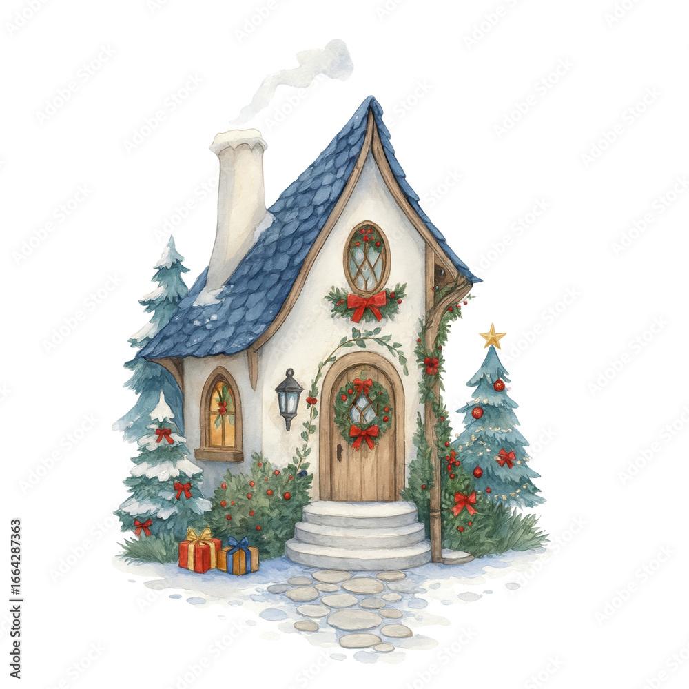 Fototapeta premium Christmas clipart PNG